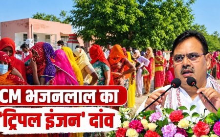 राजस्थान पंचायत चुनाव: 4 करोड़ मतदाता, 41 जिला परिषदें और मुख्यमंत्री भजनलाल शर्मा की परीक्षा