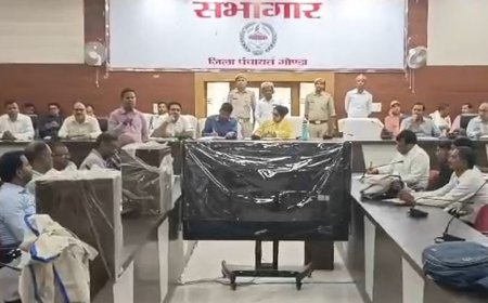 गोंडा में शिक्षक एमएलसी चुनाव लेकर सेक्टर,जोनल मजिस्ट्रेटों का प्रशिक्षण:निष्पक्ष और पारदर्शी चुनाव कराने को लेकर अधिकारियों को दिया गया निर्देश