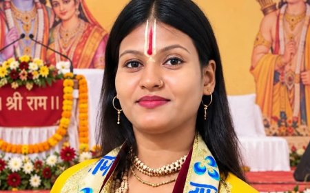 पडरौना में श्रीराम कथा:पंचम दिवस पर श्रीराम के आदर्शों का बखान, भक्तिमय हुआ कथा स्थल