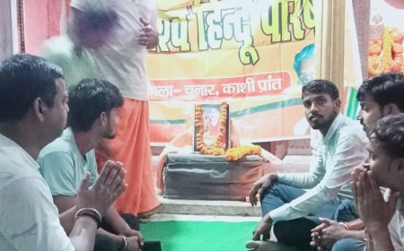 मिर्जापुर में महर्षि वाल्मीकि की जयंती मनाई:आपसी सद्भाव, नई पीढ़ी को भारतीय संस्कृति व परंपराओं से परिचित कराना उद्देश्य