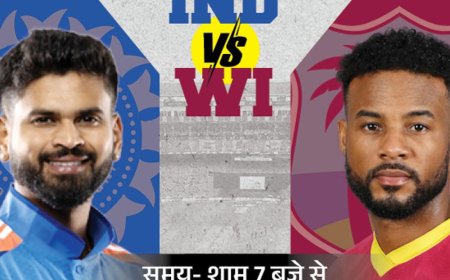 भारत-वेस्टइंडीज पहला टी-20 आज:जापान में 3 दिन पहले ही पाकिस्तान को हराया था, अब लखनऊ में मैच; वैभव सूर्यवंशी का खेलना मुश्किल