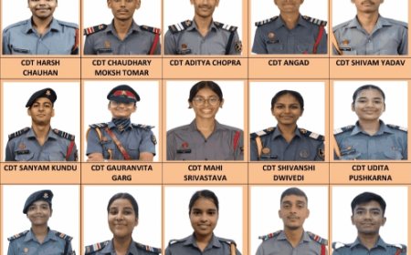 यूपी सैनिक स्कूल के 26 कैडेट्स NDA में क्वालिफाई:UPSC की लिखित परीक्षा-2026 में सफलता, स्कूल में खुशी का माहौल