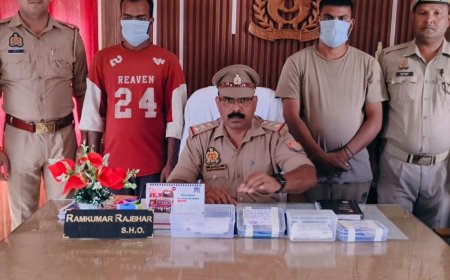 बहराइच में दो मादक पदार्थ तस्कर गिरफ्तार:354 ग्राम स्मैक बरामद, अंतरराष्ट्रीय बाजार में कीमत 1.75 करोड़ रुपए; दो मोबाइल और नकदी मिले