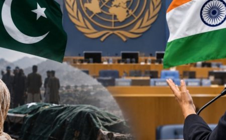 भारत बोला- पाकिस्तान अल्पसंख्यकों पर हमें नसीहत न दे:PAK का आरोप- फर्जी मुठभेड़ में कश्मीरी मर रहे, उन्हें सम्मान से दफनाने का हक भी नहीं