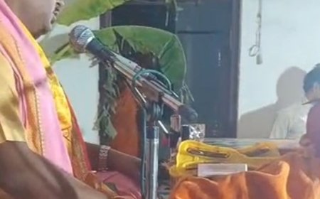 जद्दूपुर में संगीतमय भागवत कथा:जीवन में सुंदर नीति अपनाने का दिया संदेश