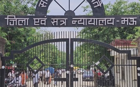 मऊ में हत्या के दो दोषियों को उम्रकैद:कोर्ट ने 15-15 हजार का लगाया जुर्माना, युवक को सीने में सटाकर मारी थी गोली
