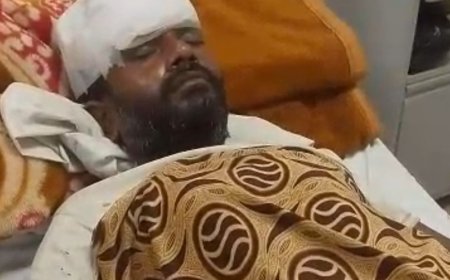 खेत में सब्जी की रखवाली कर रहे किसान पर हमला:लखनऊ में चोरी का विरोध करने पर लाठी-डंडों से पीटा, अस्पताल में भर्ती