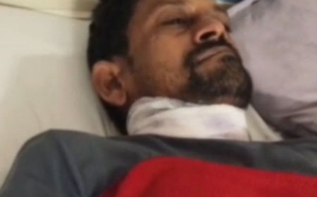 आजमगढ़ में युवक पर चाकू से हमला:भाई को बचाने पहुंचे युवक की गर्दन पर किया वार, तीन आरोपियों के विरुद्ध दर्ज हुआ मुकदमा