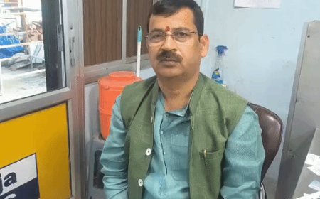CM योगी के नेतृत्व में भारी बहुमत से बनेगी सरकार:ऋषिकेश उपाध्याय बोले- पैदल मार्च निकालने को लेकर राहुल गांधी पर निशाना साधा