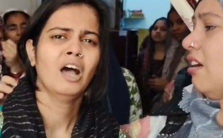 मेरठ में बेटी का घर बचाने पहुंची मां की मौत,:दामाद पर धक्का देने का आरोप