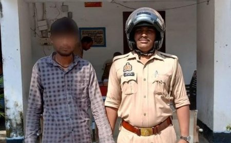 श्रावस्ती में दुष्कर्म और अपहरण के मामले में आरोपी गिरफ्तार:पुलिस ने भेसड़ी नहर पुल के पास से पकड़ा, वाहन का इंतजार कर रहा था आरोपी