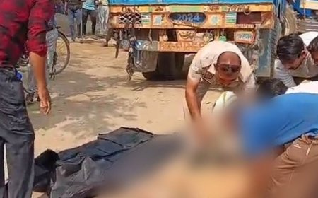 मथुरा में ट्रैक्टर-ट्रॉली ने साधु को कुचला, मौत:चालक फरार; शव की पहचान नहीं हो सकी