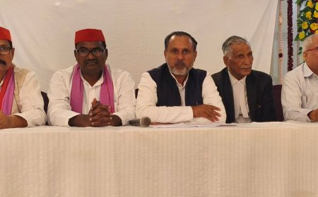 CM की सभा में आचार संहिता के उल्लंघन का आरोप:सपा प्रत्याशी डॉ. मानसिंह यादव ने चुनाव आयोग से शिकायत कर कार्रवाई मांगी