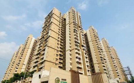 ग्रेटर नोएडा में बाप-बेटे की 23वीं मंजिल से गिरकर मौत:बालकनी में फूल तोड़ रहे थे; महागुन मायवुड्स सोसायटी का मामला