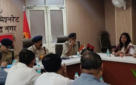त्योहारों से पहले डीसीपी ने उद्यमियों के साथ की बैठक:सीसीटीवी कैमरे दुरुस्त रखने और सुरक्षा कर्मियों के सत्यापन पर जोर