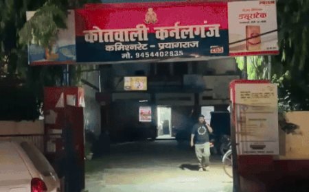 बेकाबू कार ने छात्र को कुचला:प्रयागराज में साथी छात्रा गंभीर, अस्पताल में भर्ती, स्कूटी से दोनों जा रहे थे
