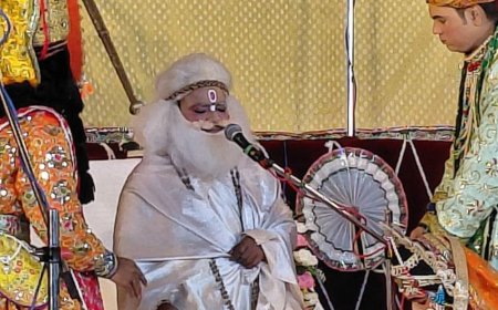 राम महोत्सव में लीलाओं का मंचन:भरत मिलाप और पादुका प्राप्ति के प्रसंगों ने श्रद्धालुओं को किया भावविभोर