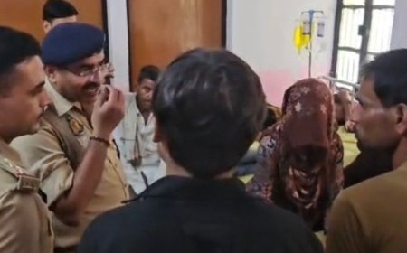 संभल में करंट से युवती सहित चार झुलसे:मकान निर्माण के दौरान हाईटेंशन लाइन से सरिया छूने से हादसा हुआ, CO-SO सीएचसी पहुंचे