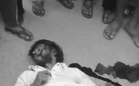 ट्रैक्टर की चपेट में आने से बाइक सवार की मौत:आजमगढ़ में चालक वाहन लेकर फरार, पुलिस जांच में जुटी
