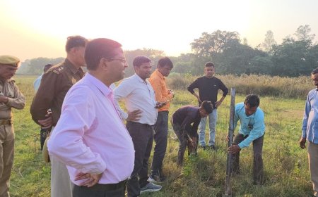 संभल में बिना अनुमति जमीन का बैनामा अवैध घोषित:1060 वर्ग मीटर भूमि सरकार के नाम दर्ज, प्रशासन ने कब्जा लिया