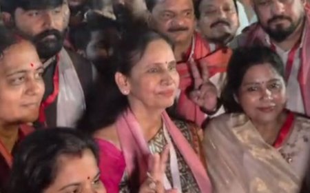 लखनऊ स्नातक MLC सीट पर सपा की कांति सिंह जीतीं:भाजपा प्रत्याशी अवनीश कुमार सिंह को 17,127 वोटों से हराया