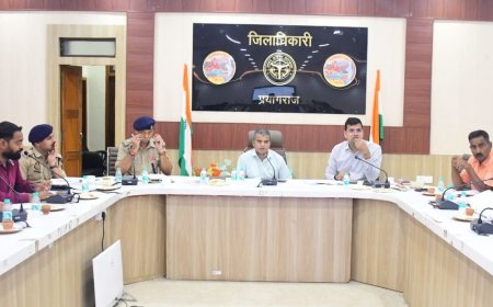 प्रयागराज में 19 नवंबर को अखिल भारतीय इंदिरा मैराथन:डीएम ने रूट के गड्ढे भरने के निर्देश दिए, विजेता को मिलेंगे 2 लाख रुपये