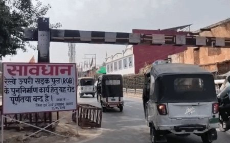 आगरा में खेरिया मोड़ ROB तीन महीने के लिए बंद:ट्रैफिक डायवर्ट, हल्के वाहन बारह खंभा होकर निकलेंगे
