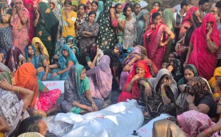बेटे की मौत का सदमा, कैंसर पीड़ित पिता की मौत:25 साल के बेटे की कार एक्सीडेंट में हुई थी मौत, लखनऊ में भर्ती थे