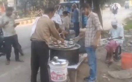 सप्तमी पर मां काली के मंदिर में प्रसाद वितरण:चामुंडा धाम में भक्तों को बांटी खीर, पूर्व विधायक ने किए मां काली के दर्शन