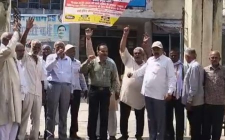 BSNL पेंशनर्स का मेडिकल भत्ता बंद करने का विरोध:1000 मासिक भत्ता मिलता था, बोले- बढ़ाने की बजाय कंपनी सुविधा खत्म कर रही
