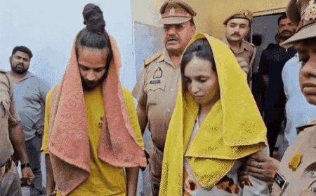 मुस्कान-साहिल बोले- मेरठ कोर्ट का फैसला अवैध और मनमाना:ब्लू ड्रम मर्डर केस, दोषियों ने हाईकोर्ट में कहा अटकलों-अनुमानों मौत की सजा