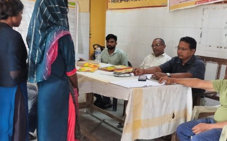 मऊ में मुख्यमंत्री जन आरोग्य मेला:संतुलित खानपान और बीमारियों से बचाव के लिए सावधानियों की जानकारी दी