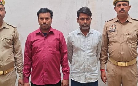 11.63 करोड़ की साइबर ठगी में दो और गिरफ्तार:सत्य सनातन ट्रस्ट के बैंक खाते से जुड़ा मामला, अब तक पांच आरोपी अरेस्ट
