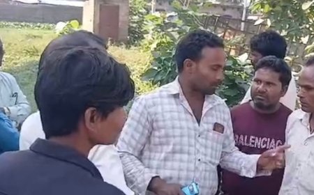 लखीमपुर-खीरी में अलग-अलग पेड़ों पर लटके मिले युवक-युवती के शव:प्रेम प्रसंग की चर्चा, पुलिस जता रही आत्महत्या की आशंका