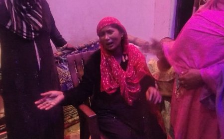 पिता ने डेढ़ साल के बेटे की हत्या की:बुलंदशहर में मां घर से बाहर गई थी, पिता ने गला दबाकर मार डाला