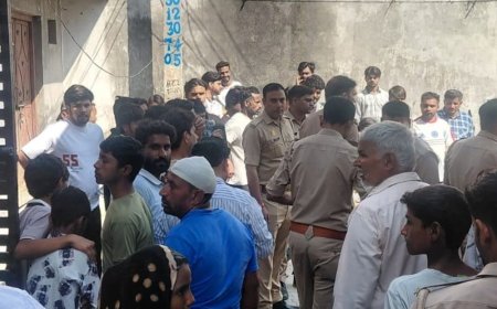 अमरोहा में घरेलू विवाद के बाद महिला ने फांसी लगाई:पति बेहोश, किराए के कमरे में मिला शव, पुलिस ने जांच शुरू की