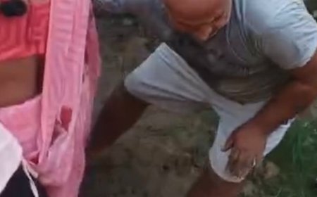 दो महिलाओं को बाल पकड़कर जमीन पर पटका, VIDEO:पड़ोसियों ने की मारपीट, जान से मारने की धमकी भी दी