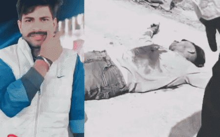 हत्या कर बंदूक लहराते मोपेड से भागे हत्यारोपी:गोरखपुर से नेपाल तक तलाश रही पुलिस, खेत के विवाद में गोली मारी थी