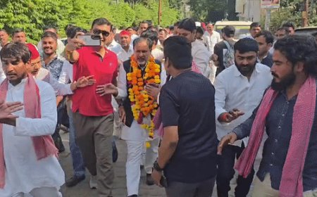 डॉ. मानसिंह यादव बोले- भाजपा की साजिश की हार हुई:झांसी में कहा- सेमीफाइनल जीते, मतदाता ने 2027 के फाइनल का रास्ता दिखाया