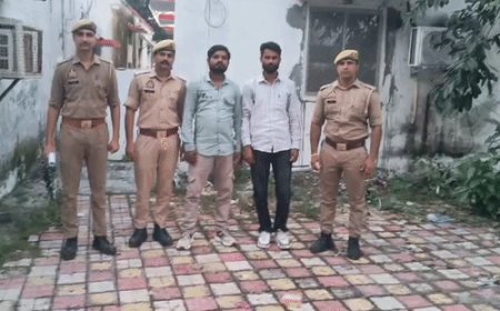 17 वर्षीय किशोर का अपहरण कर मांगी 5 लाख फिरौती:24 घंटे में झांसी से सकुशल बरामद, वैगनआर कार समेत दो शातिर किडनैपर गिरफ्तार