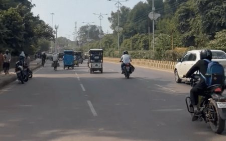 प्रयागराज में दशहरा से पहले AQI 150 के पार:दिन में भी धुंध के बीच निकल रही धूप, बढ़ने लगा ठंड का असर