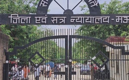 एक ही परिवार के 9 लोगों को 7-7 साल जेल:मऊ में रास्ते के विवाद में महिला की हत्या की था, प्रत्येक पर 10,500 का जुर्माना