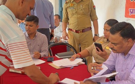 मिर्जापुर में डीएम-एसपी ने सुनीं फरियादियों की समस्याएं:संपूर्ण समाधान दिवस में 261 शिकायतें आईं, 29 का मौके पर हुआ निपटारा