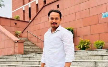 भाजपा युवा मोर्चा की राष्ट्रीय कार्यकारिणी में राहुल बने सदस्य:बलिया के नेताओं में खुशी, राष्ट्रीय अध्यक्ष की सूची में यूपी के 5 सदस्य