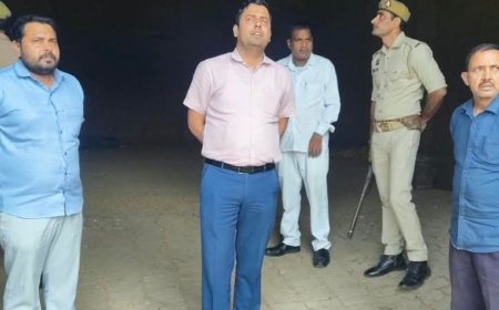 धान क्रयकेंद्र पर अब तक नहीं पहुंचा एक भी किसान:पेयजल की व्यवस्था भी नहीं, एसडीएम ने किया निरीक्षण; 15 फरवरी 2027 तक होगी खरीद