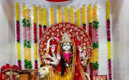 चिऊरहा दुर्गा मंदिर में इन दिनों श्रद्धालुओं की भीड़:रोजाना पूजा-अर्चना, विशेष पर्वों पर सजता है परिसर