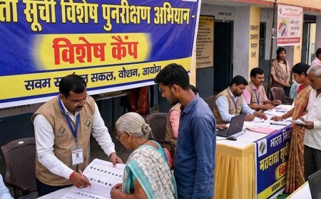 संभल में मतदाता सूची विशेष कैंप:मदरसा जिया-उल-उलूम में शाम 4 बजे तक मौजूद रहेंगे बीएलओ