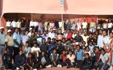 प्रयागराज की प्राची वर्मा ने जीते तीन गोल्ड मेडल:मंडलीय एथलेटिक्स प्रतियोगिता में मेजबान प्रयागराज की टीम बनी ओवरऑल चैंपियन