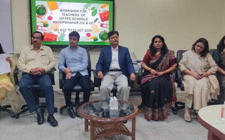अनूपशहर में शिक्षकों के लिए कार्यशाला:शिक्षण को प्रभावी बनाने पर जोर, निष्ठा और दीक्षा एप की जानकारी दी