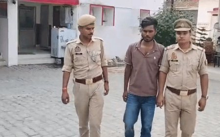 झांसी में युवक की आंख फोड़ने वाला आरोपी गिरफ्तार:शराब पिलाकर घुमाने ले गए थे, मारपीट कर सिर फोड़ा था, इससे आंख की रोशनी गई